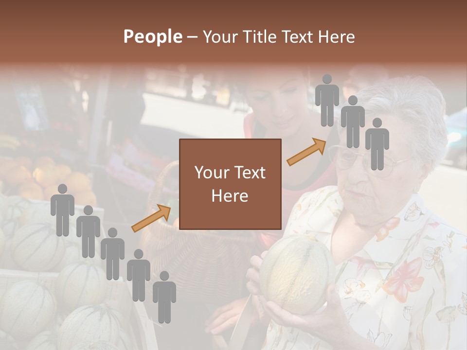 Security Woman Person PowerPoint Template