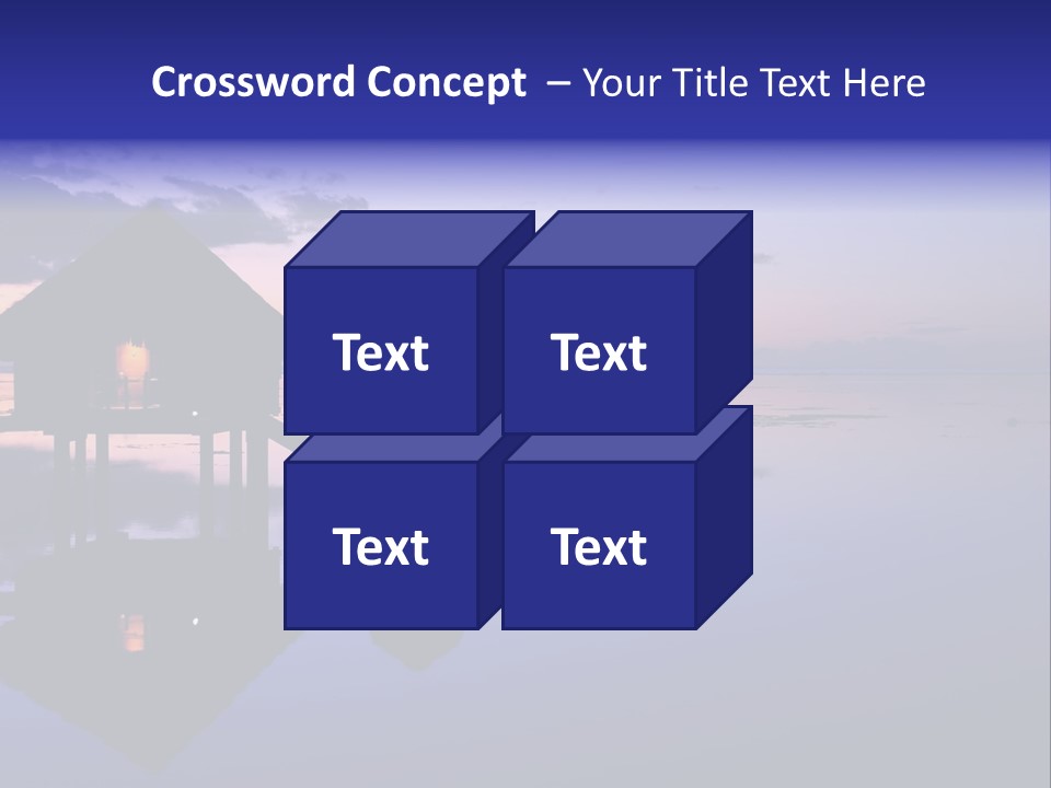 Villa Honeymoon Summer PowerPoint Template