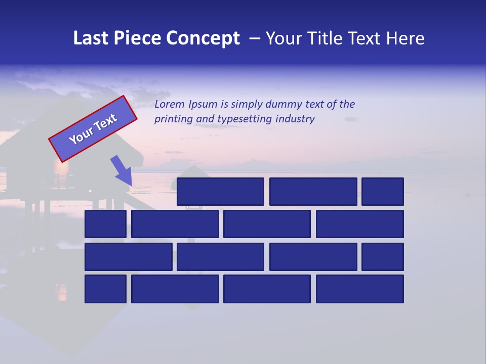 Villa Honeymoon Summer PowerPoint Template