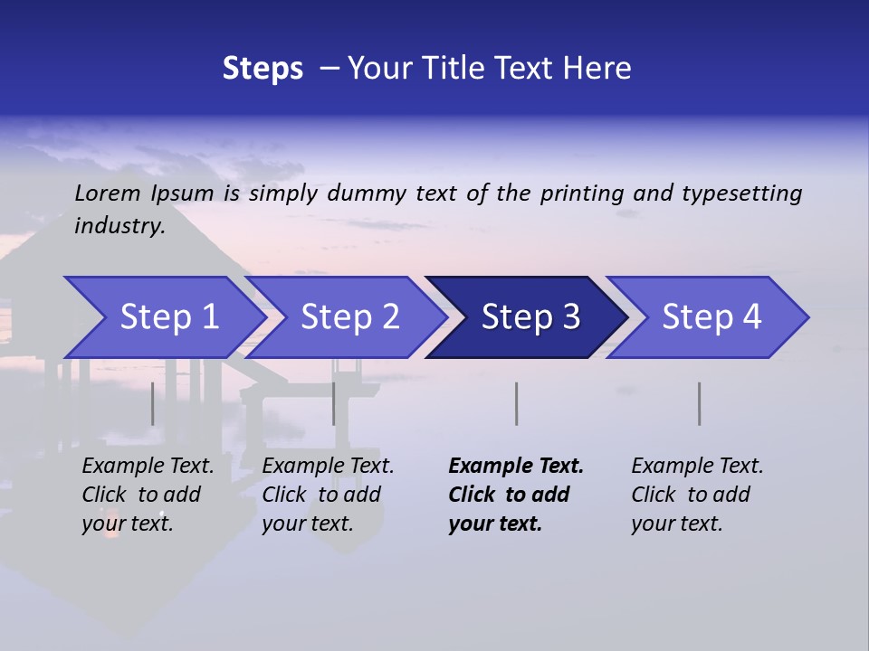 Villa Honeymoon Summer PowerPoint Template