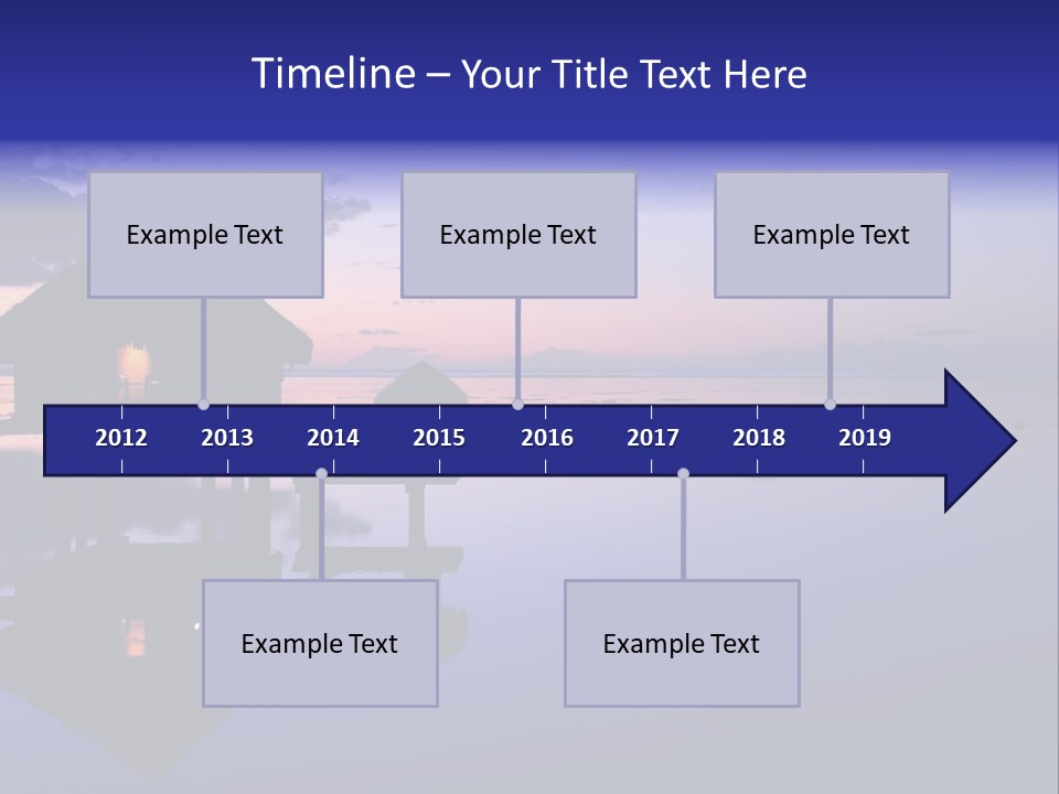 Villa Honeymoon Summer PowerPoint Template
