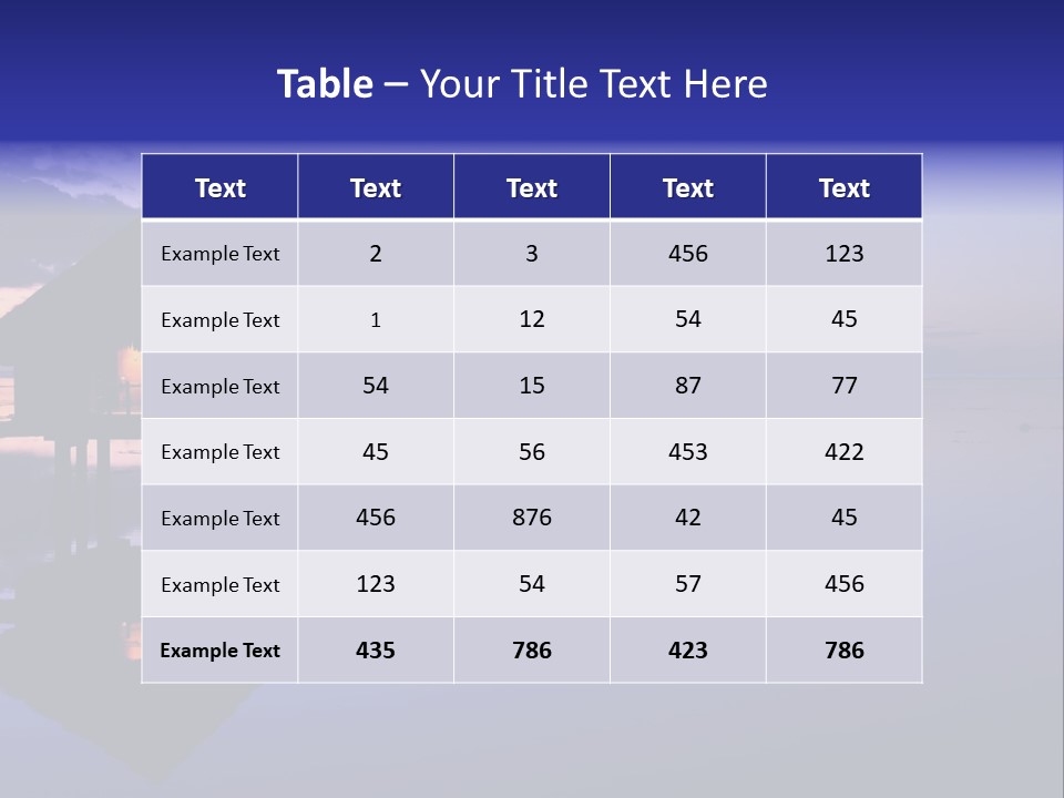 Villa Honeymoon Summer PowerPoint Template