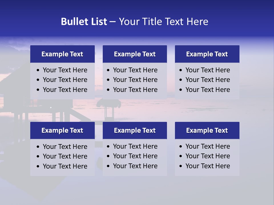 Villa Honeymoon Summer PowerPoint Template