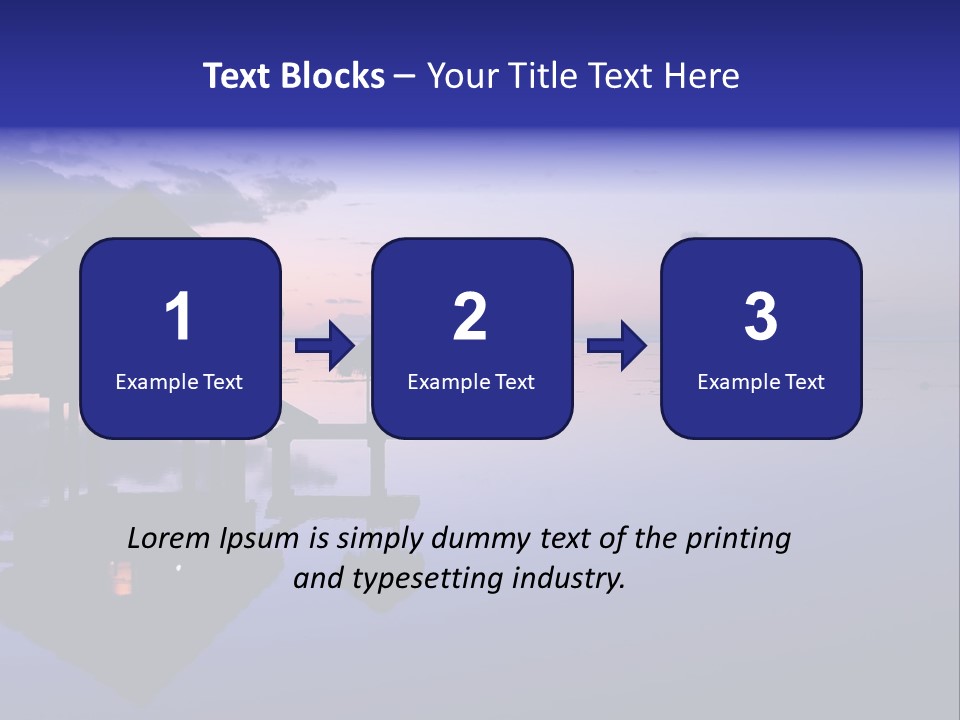 Villa Honeymoon Summer PowerPoint Template