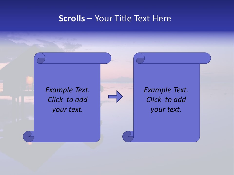Villa Honeymoon Summer PowerPoint Template