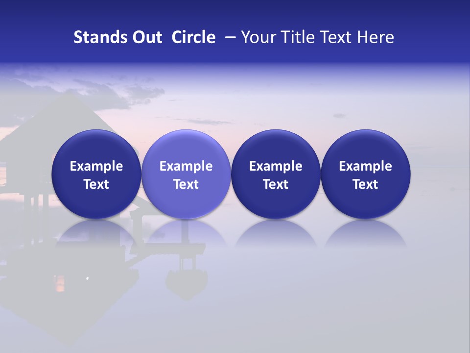 Villa Honeymoon Summer PowerPoint Template