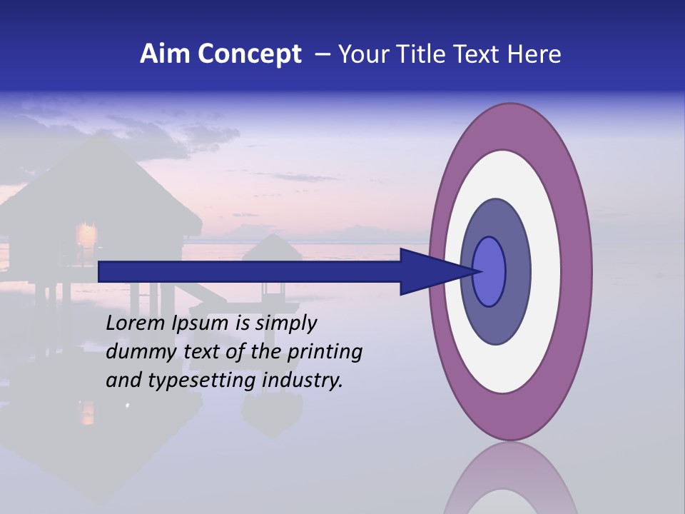 Villa Honeymoon Summer PowerPoint Template