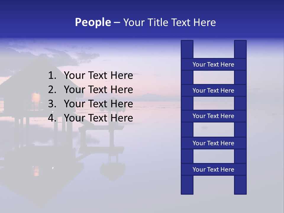 Villa Honeymoon Summer PowerPoint Template