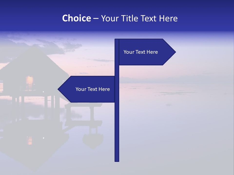 Villa Honeymoon Summer PowerPoint Template