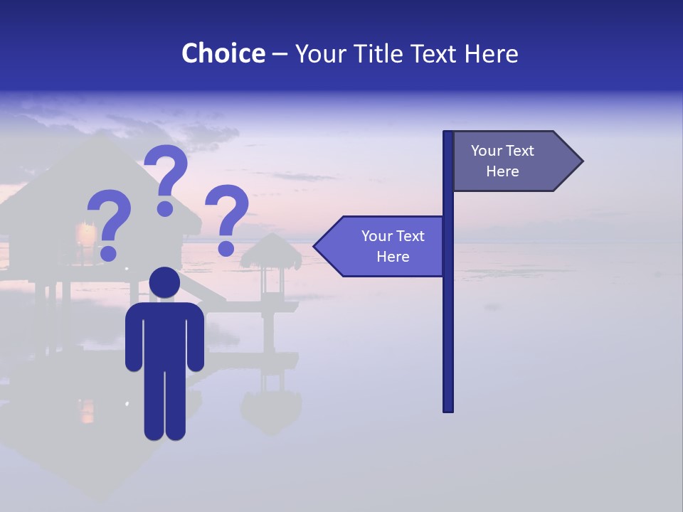 Villa Honeymoon Summer PowerPoint Template