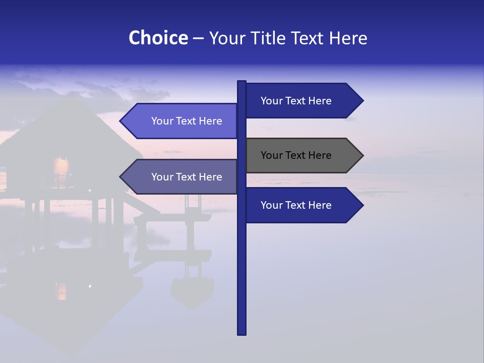 Villa Honeymoon Summer PowerPoint Template