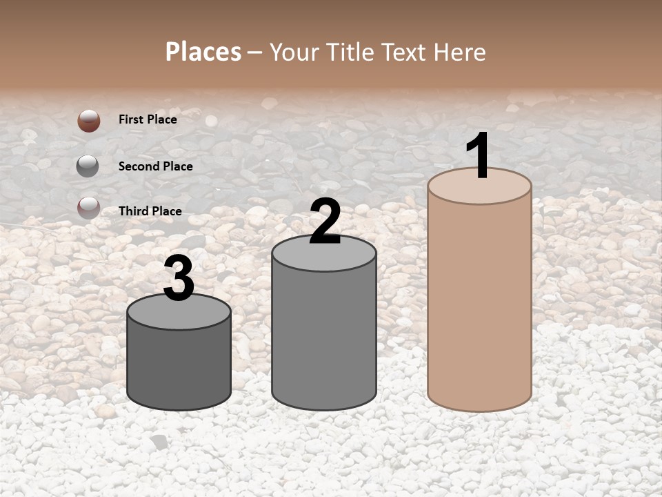 Mineral River Material PowerPoint Template