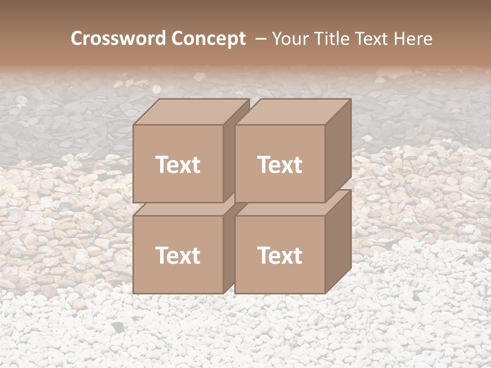 Mineral River Material PowerPoint Template