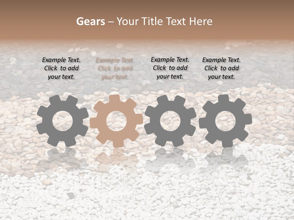 Mineral River Material PowerPoint Template