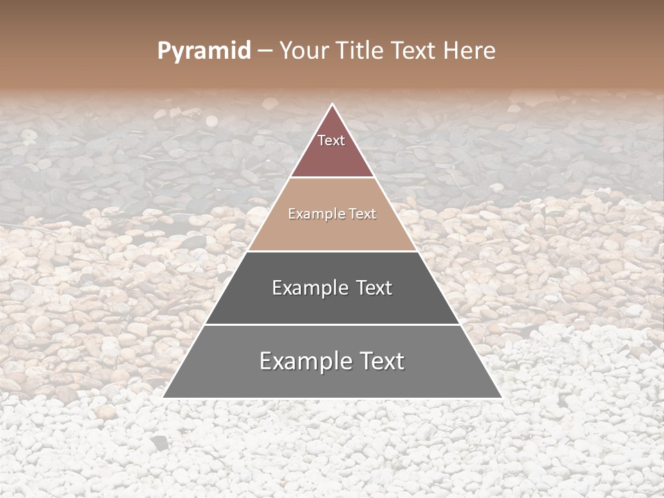 Mineral River Material PowerPoint Template