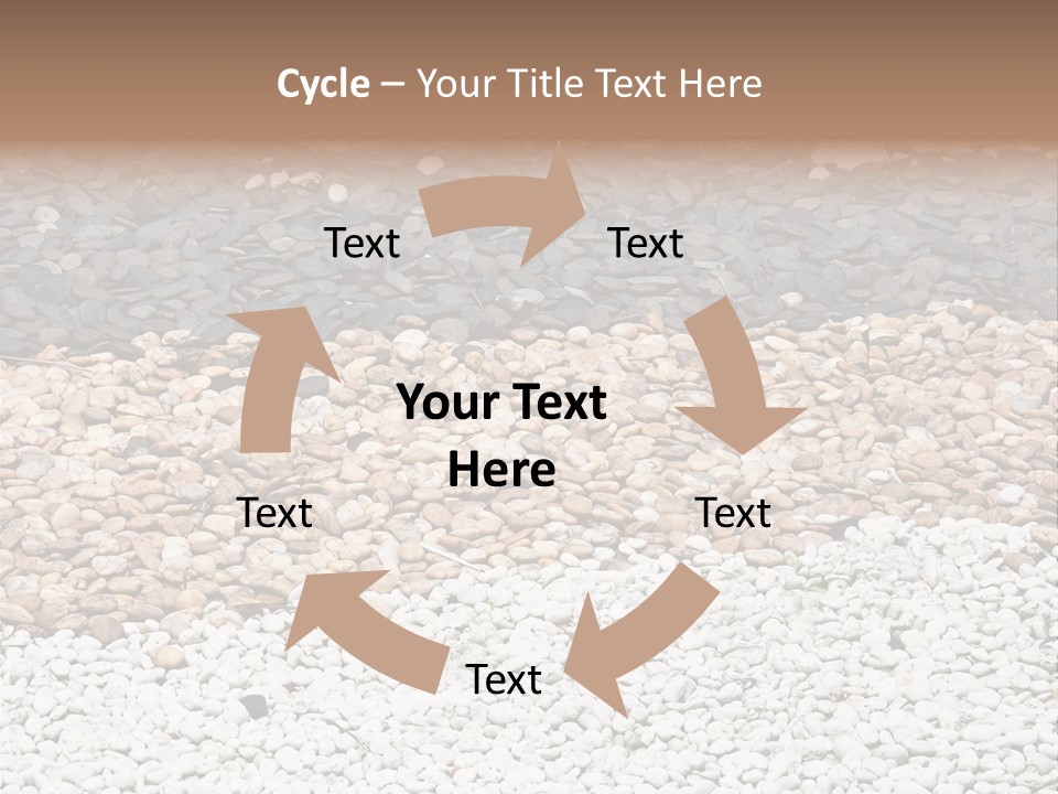 Mineral River Material PowerPoint Template