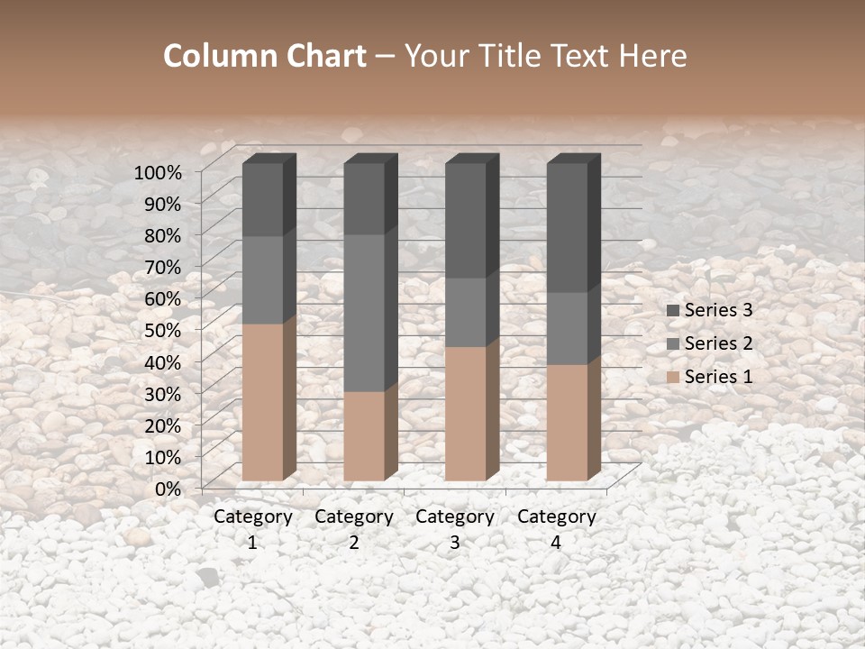 Mineral River Material PowerPoint Template
