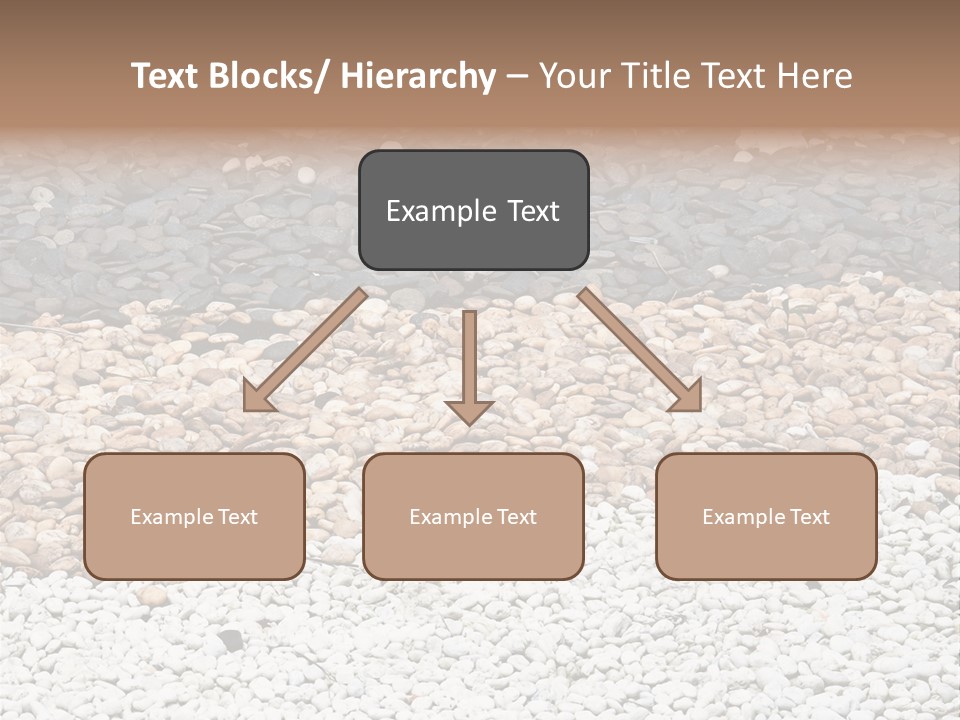 Mineral River Material PowerPoint Template