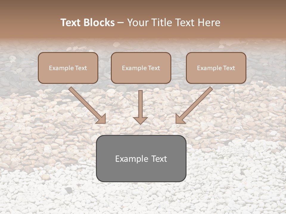 Mineral River Material PowerPoint Template