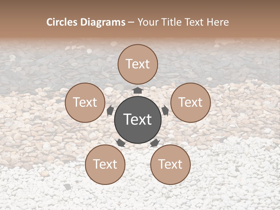 Mineral River Material PowerPoint Template