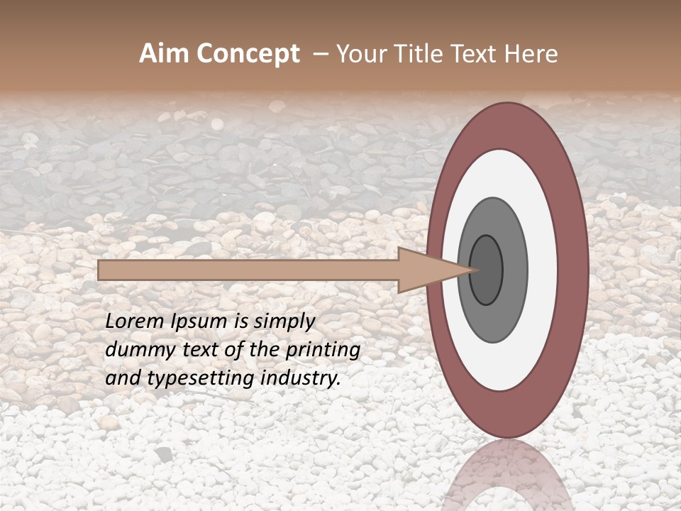 Mineral River Material PowerPoint Template