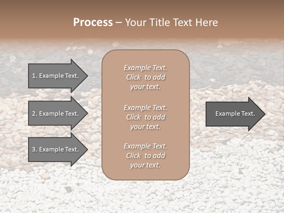 Mineral River Material PowerPoint Template