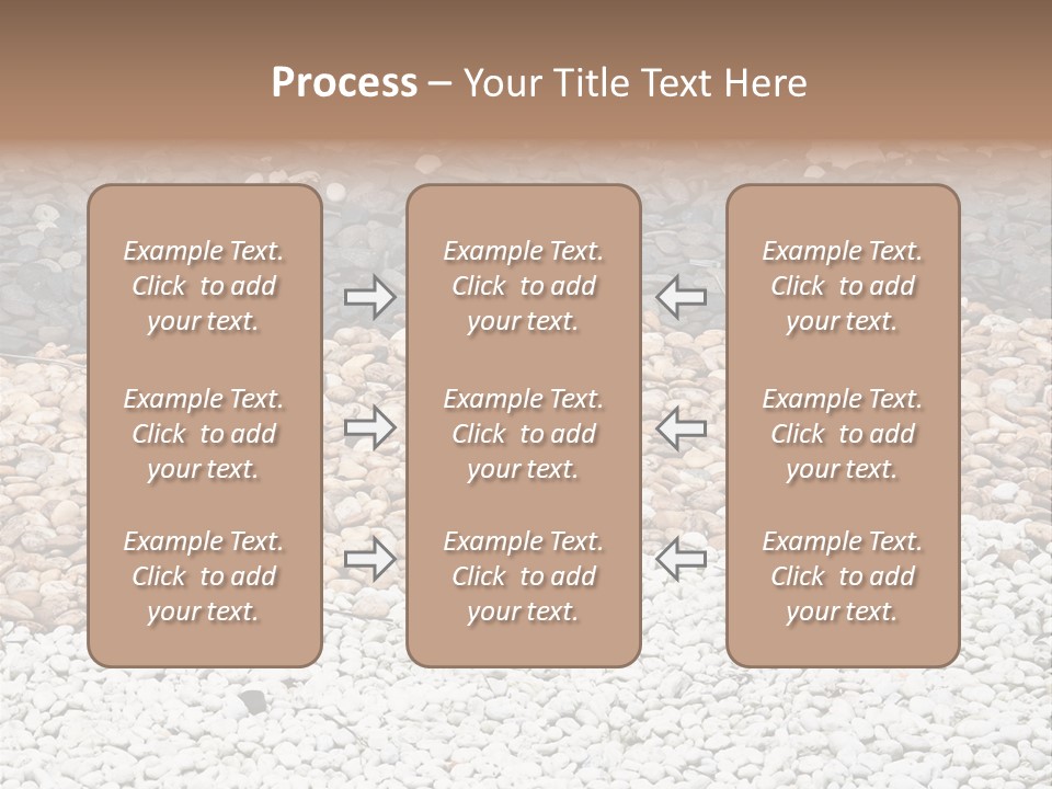Mineral River Material PowerPoint Template