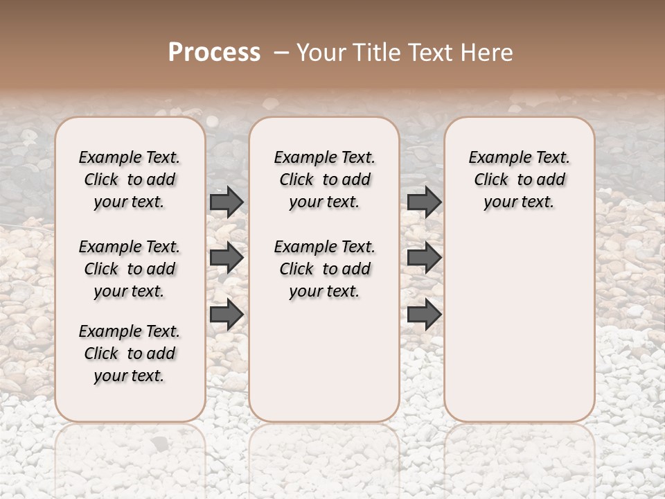 Mineral River Material PowerPoint Template