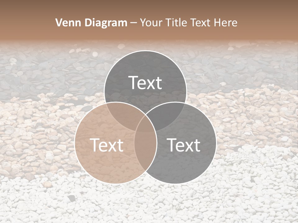Mineral River Material PowerPoint Template