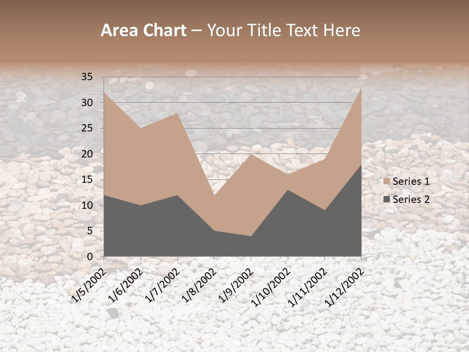 Mineral River Material PowerPoint Template