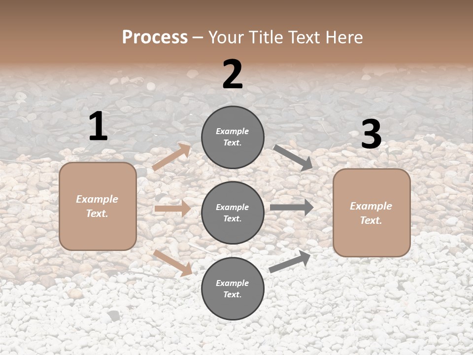 Mineral River Material PowerPoint Template