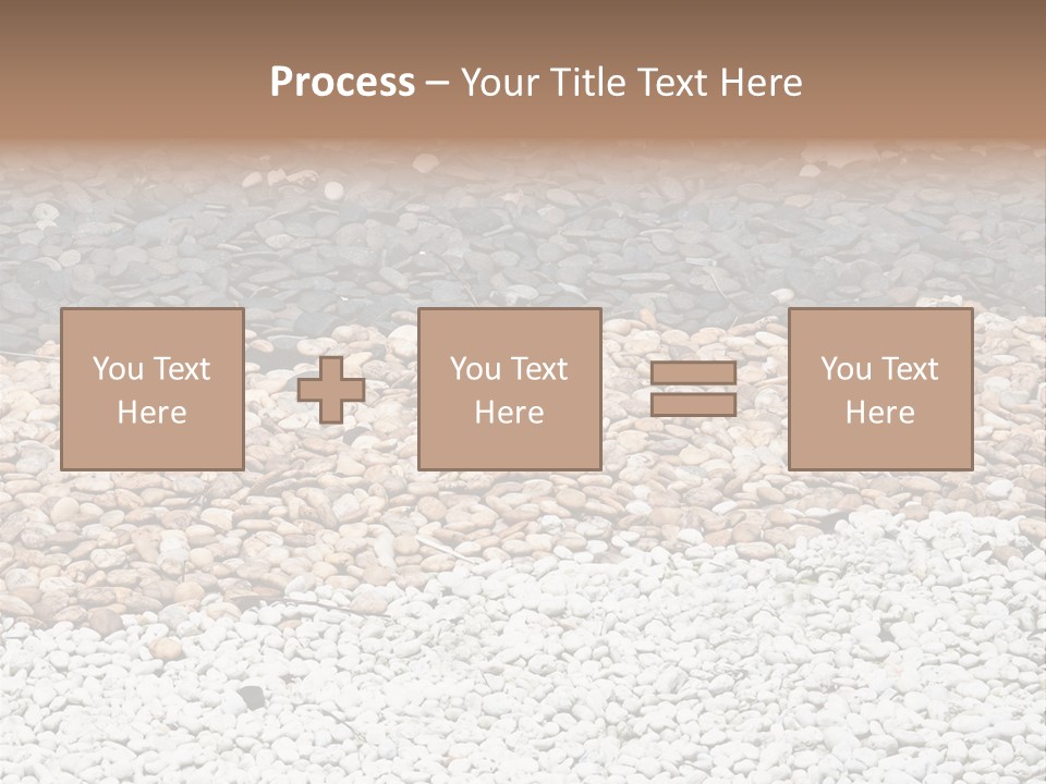 Mineral River Material PowerPoint Template