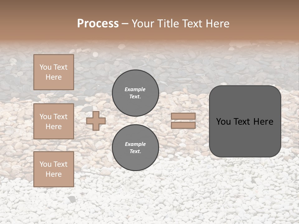 Mineral River Material PowerPoint Template