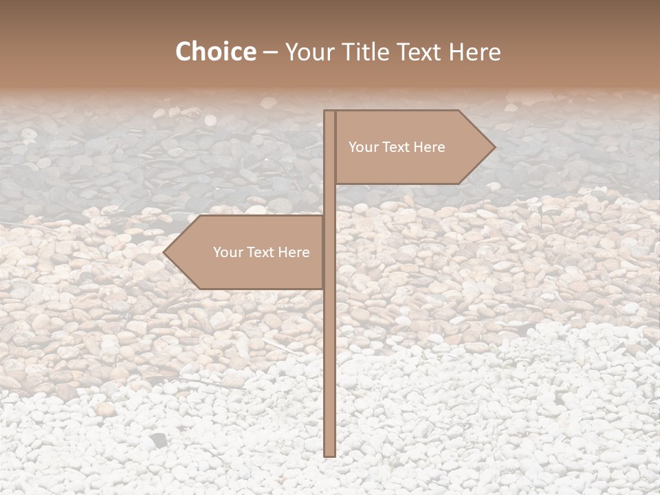 Mineral River Material PowerPoint Template