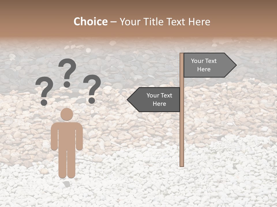 Mineral River Material PowerPoint Template