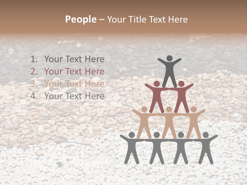 Mineral River Material PowerPoint Template