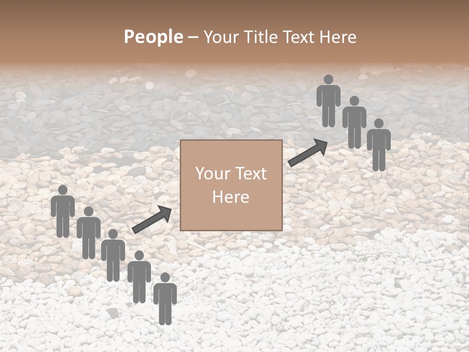 Mineral River Material PowerPoint Template