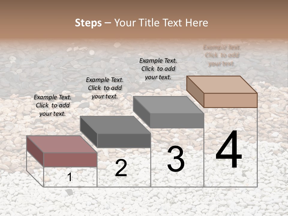Mineral River Material PowerPoint Template