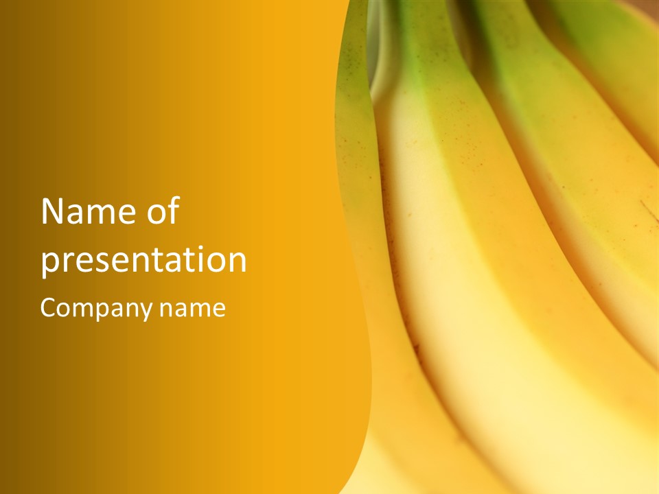 Group Vitamin Healthy PowerPoint Template