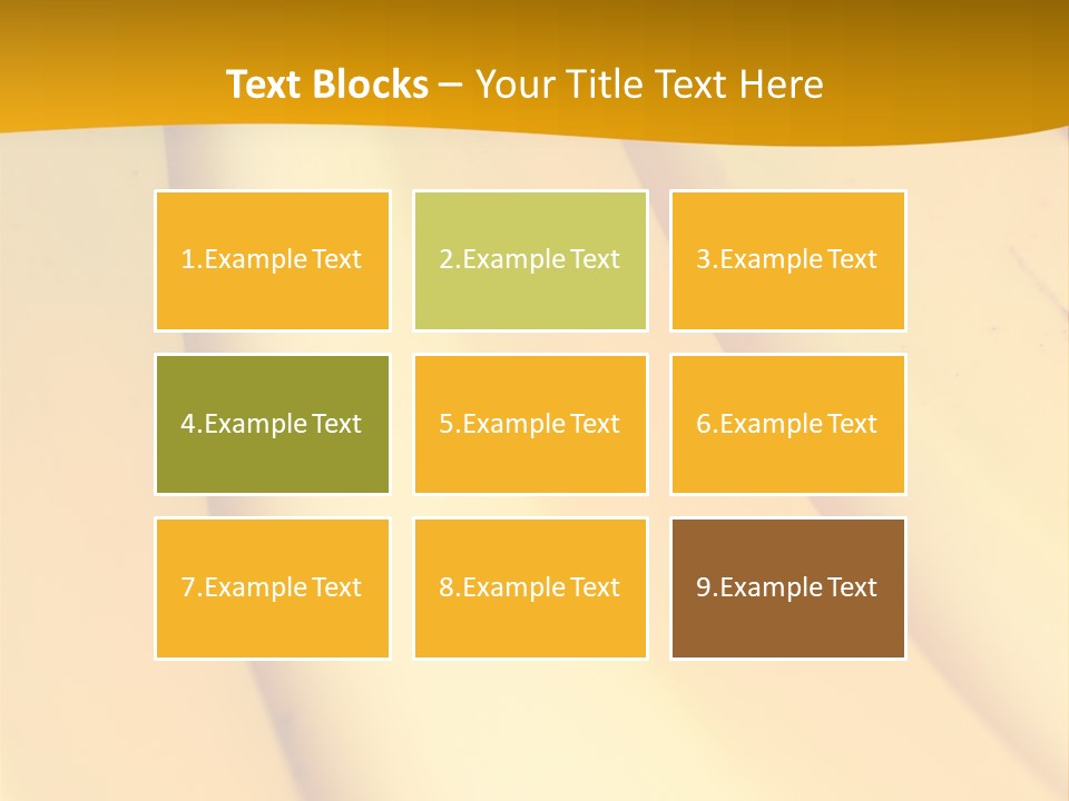 Group Vitamin Healthy PowerPoint Template