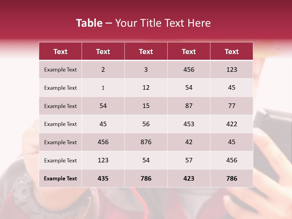 Construction Touch Helmet PowerPoint Template
