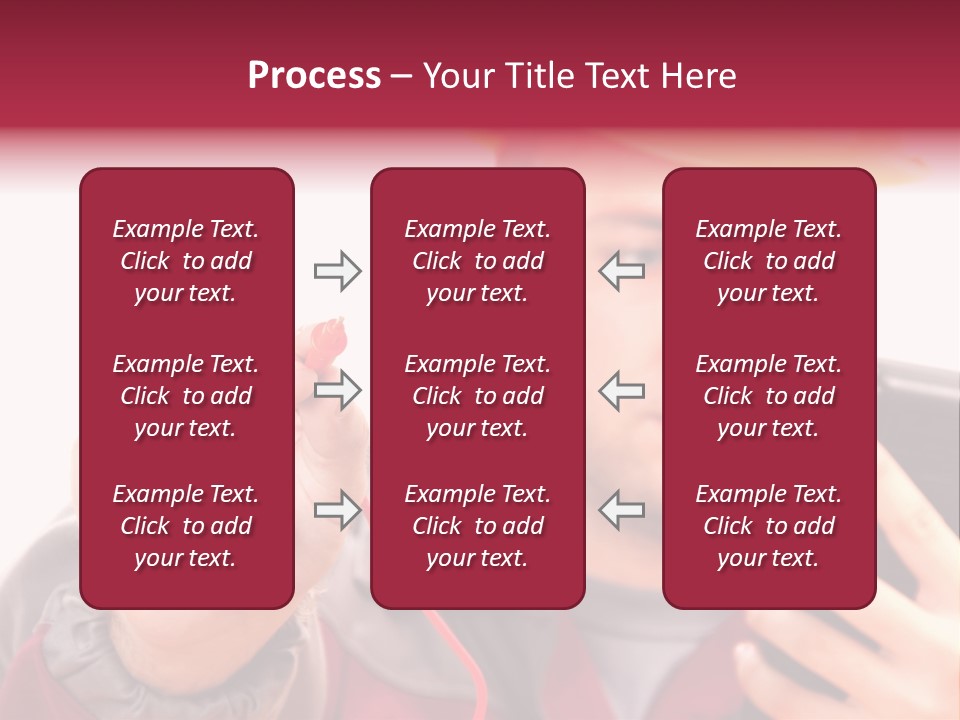 Construction Touch Helmet PowerPoint Template