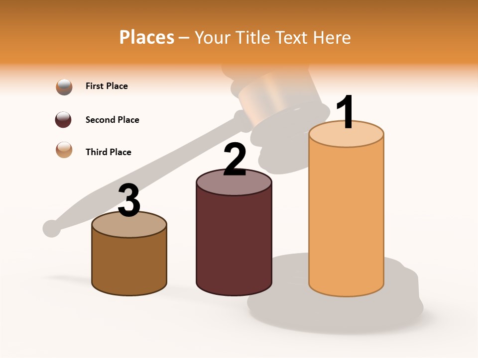 Background Order Shape PowerPoint Template