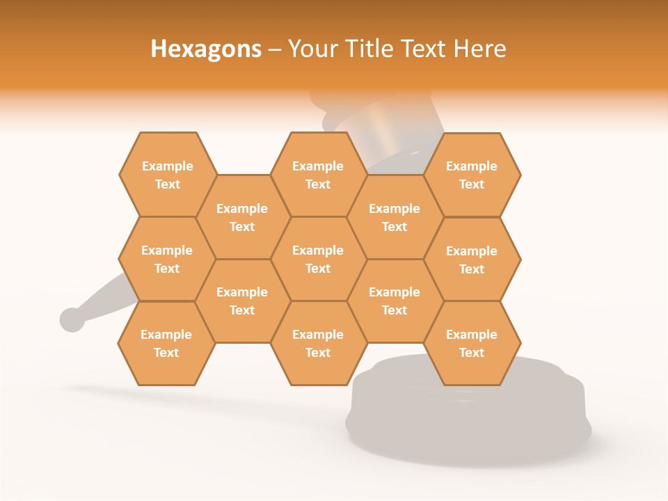 Background Order Shape PowerPoint Template