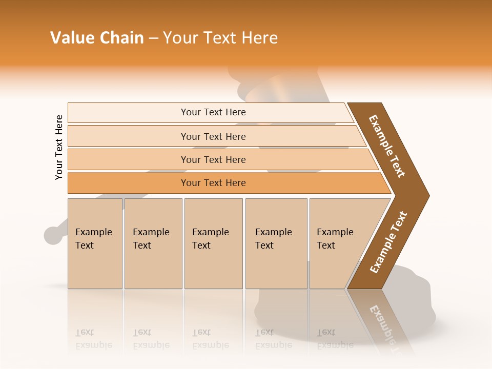 Background Order Shape PowerPoint Template