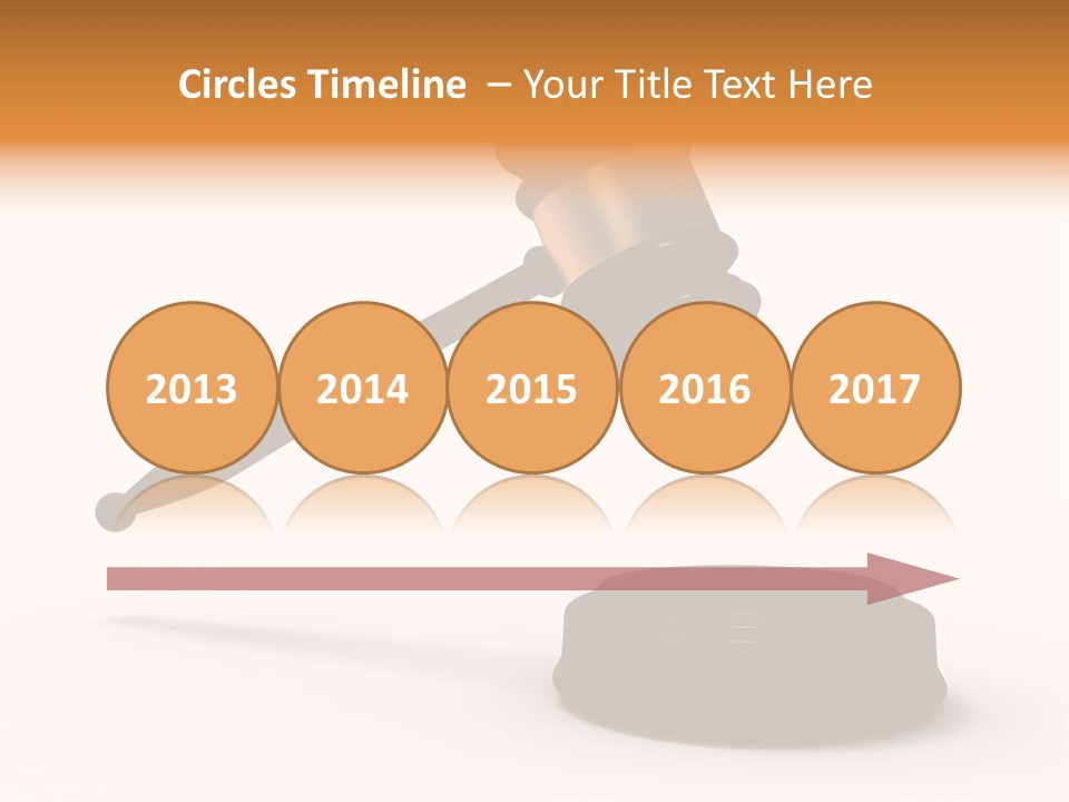 Background Order Shape PowerPoint Template