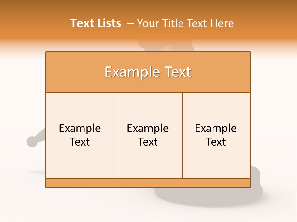Background Order Shape PowerPoint Template
