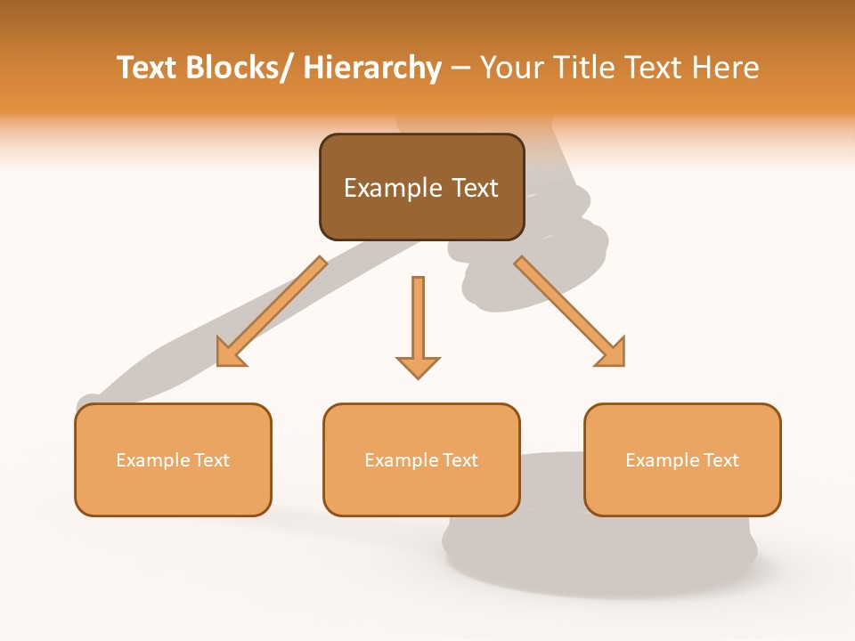 Background Order Shape PowerPoint Template