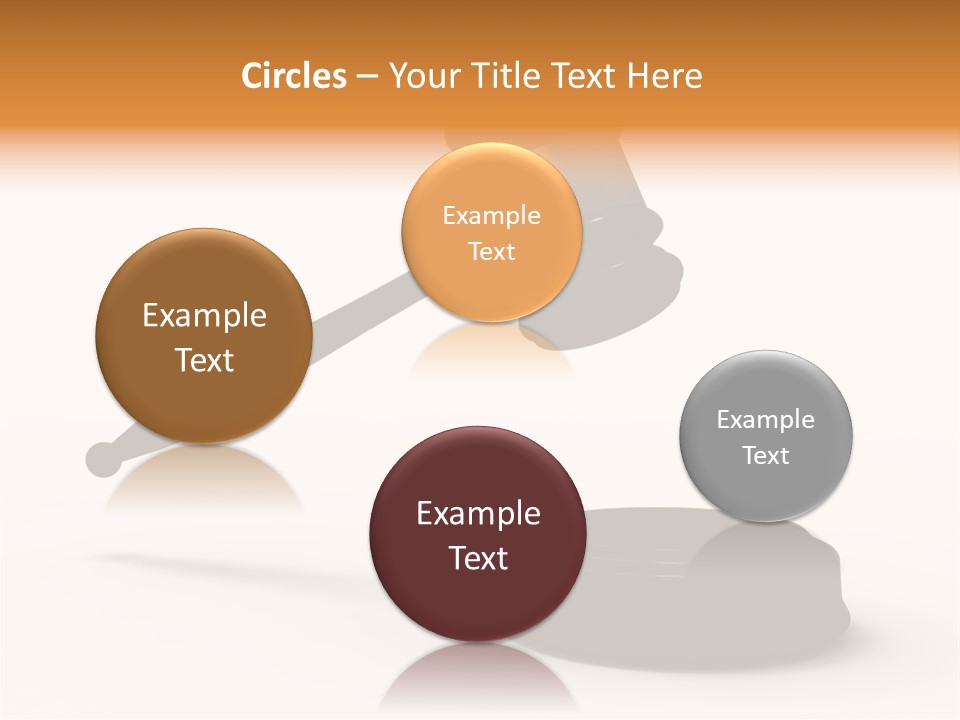 Background Order Shape PowerPoint Template