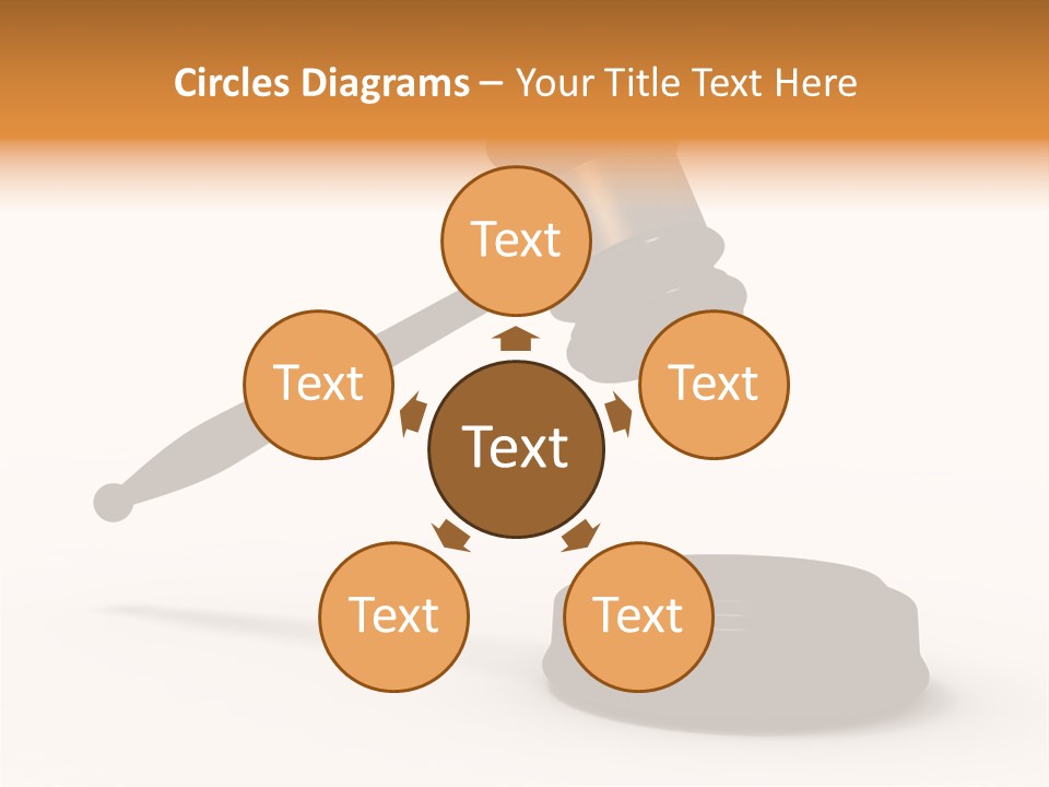 Background Order Shape PowerPoint Template